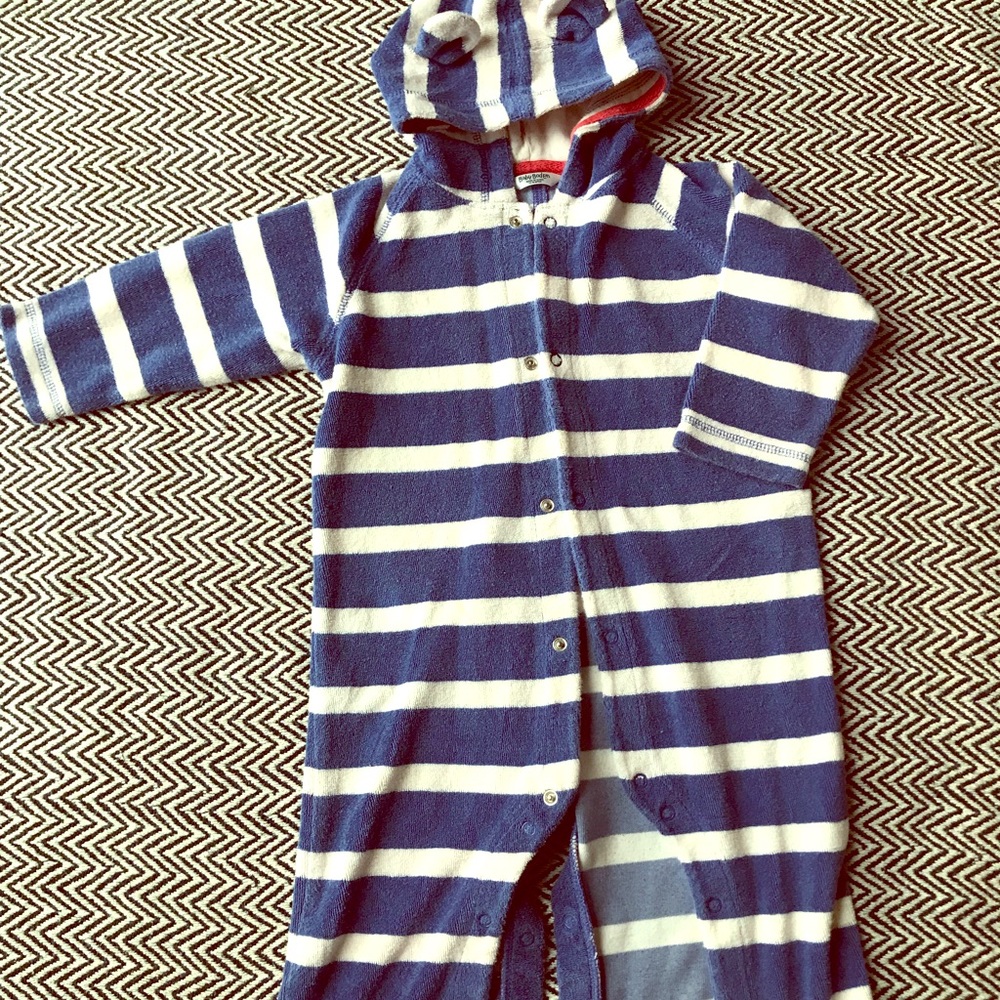 Terry cloth boys Boden beach cover up